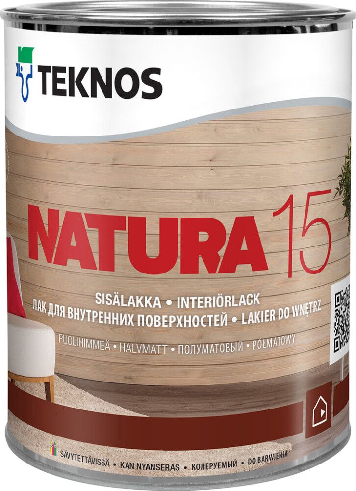Sisälakka Teknos Natura 15