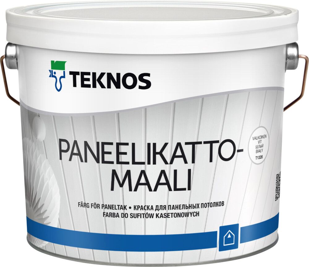 Paneelikattomaali Teknos Valkoinen