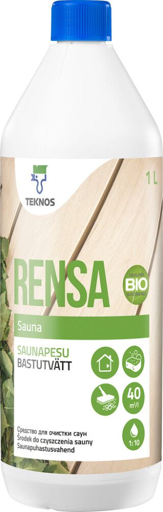 Saunapesu Teknos Rensa Sauna 1 l