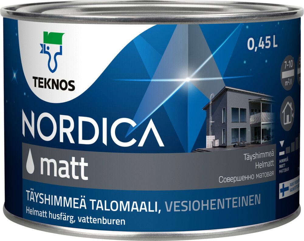 Ulkomaali Teknos Nordica Matt