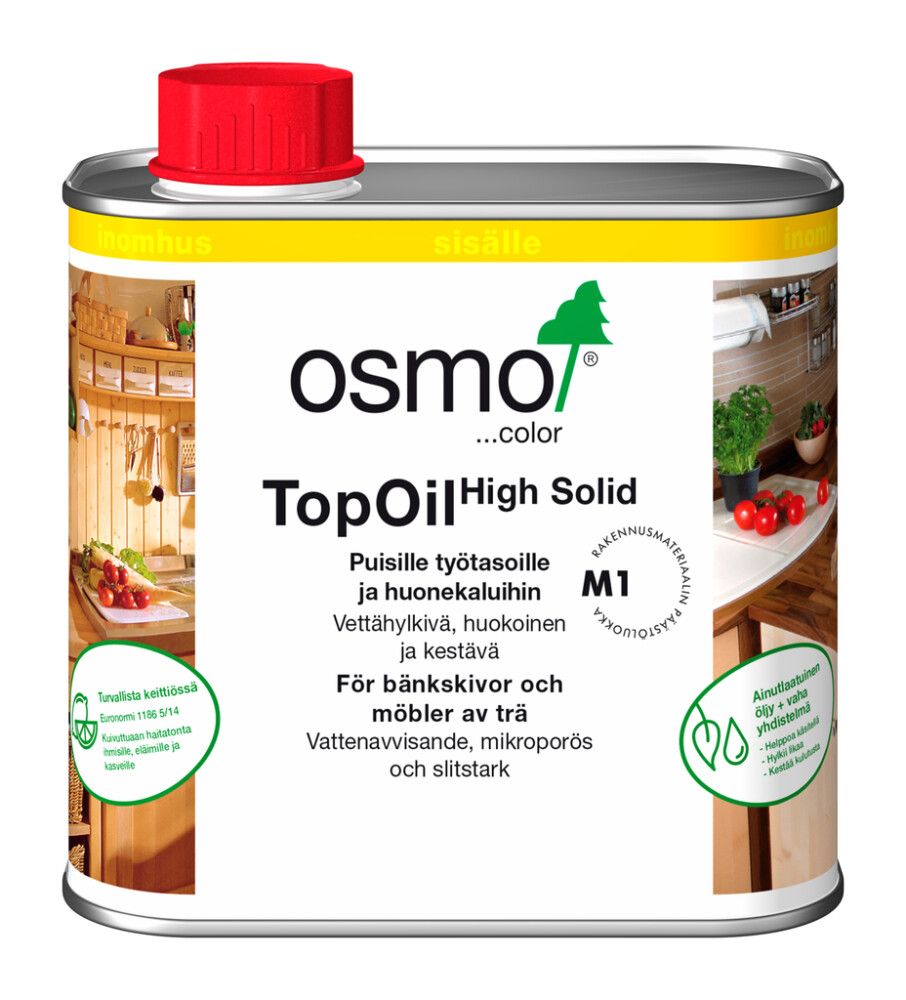 Öljyvaha Top Oil Osmo Color 3037 Valkoinen