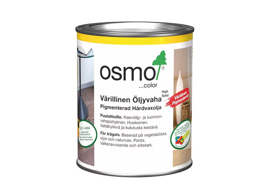 Värillinen Öljyvaha Osmo Color 3067 Kuulas harmaa