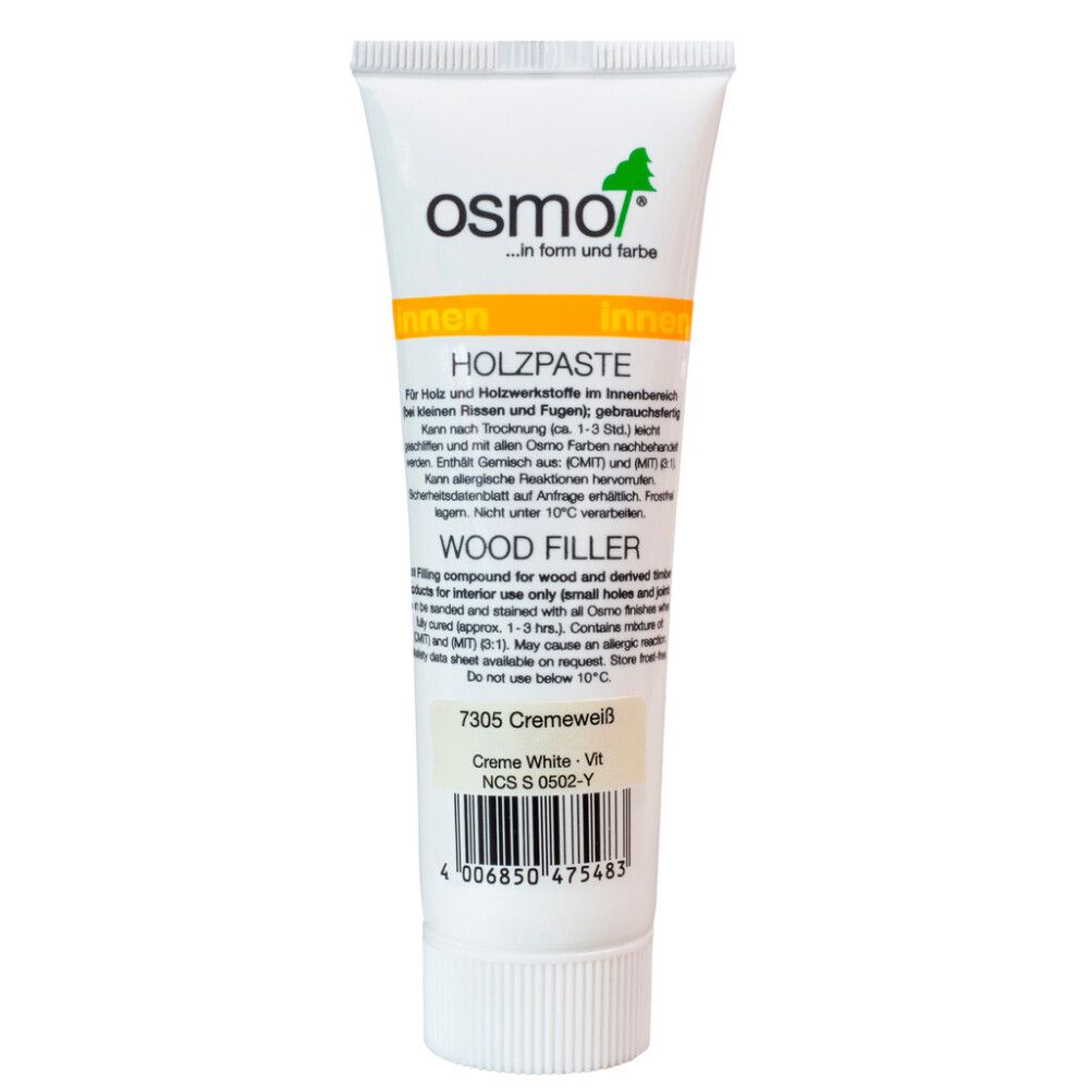 Puukitti Osmo Color 7305 listavalkoinen 100 g