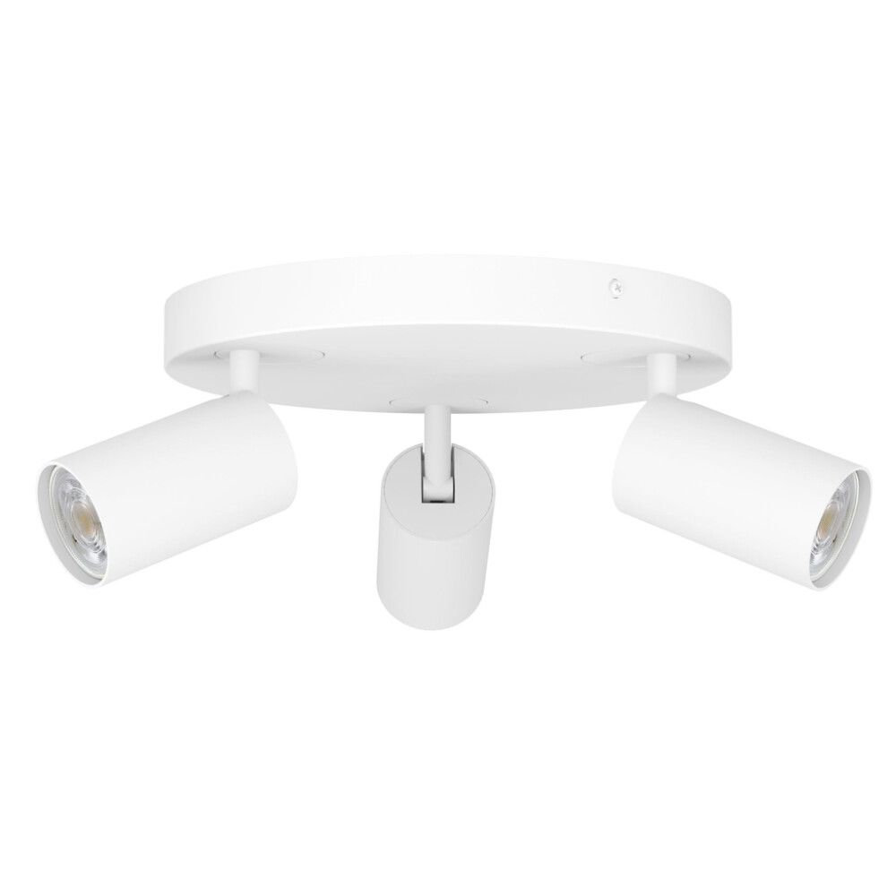 LED-älyspottivalaisin Eglo Connect.z Telimbela 3 x 4,9W Valkoinen ⌀25 cm
