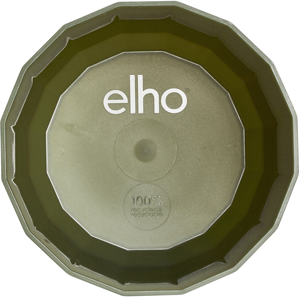 Suojaruukku Elho Facet 23 cm tummanvihreä