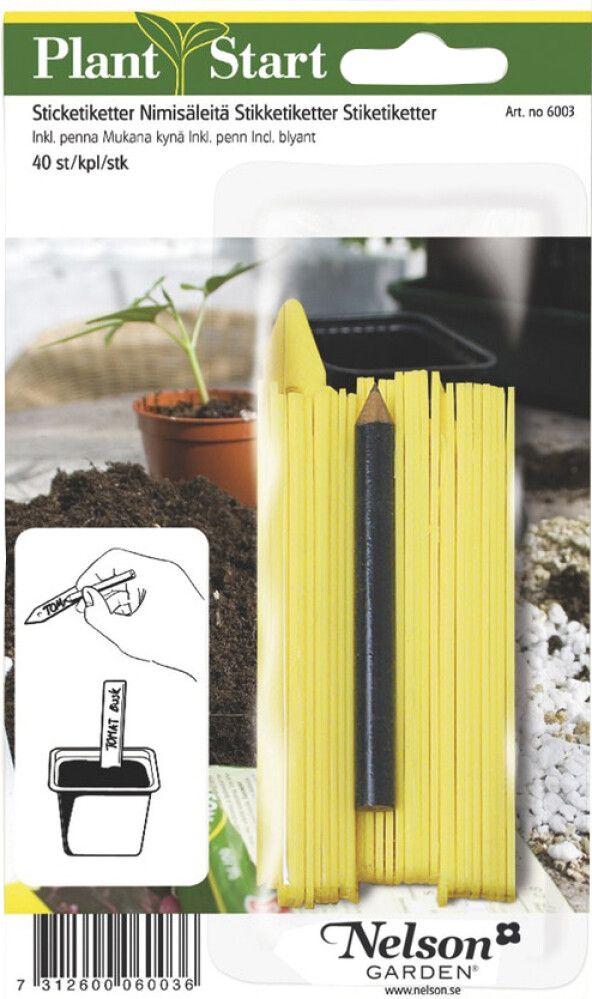 Nimikyltti Muovi 10 cm 40 kpl