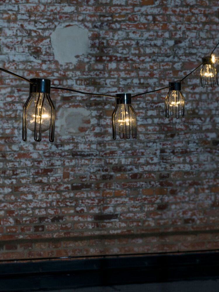 Juhlavalosarjan Koriste Konstsmide 5 kpl Musta