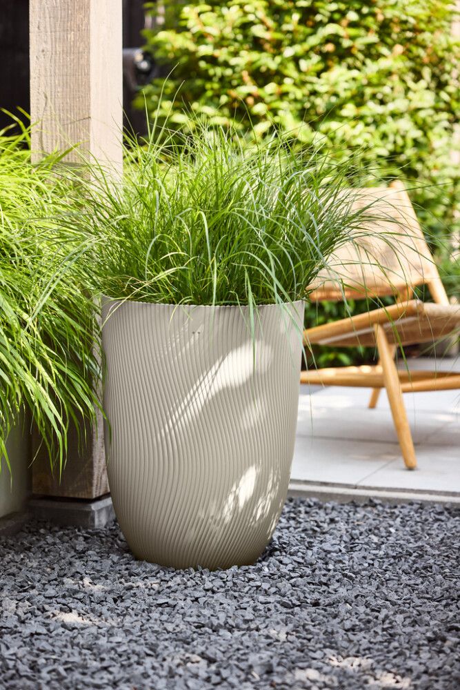 Ulkoruukku Elho Sereh korkea beige 40 cm