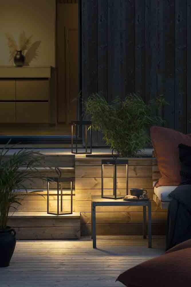 Lyhtyvalaisin Konstsmide Ravello 30 cm