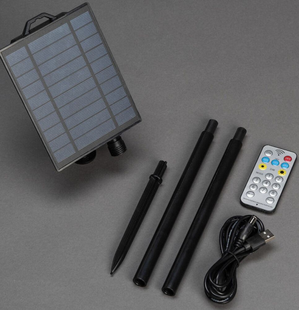 Akkukotelo aurinkopaneelilla Konstsmide