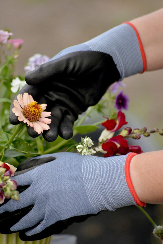 Puutarhakäsine Reco sininen 8