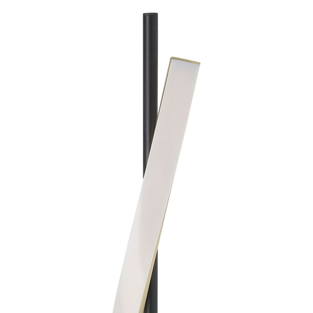 Lattiavalaisin Eglo Conaprato musta/messinki