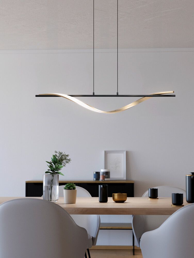 Riippuvalaisin Eglo Conaprato musta/messinki