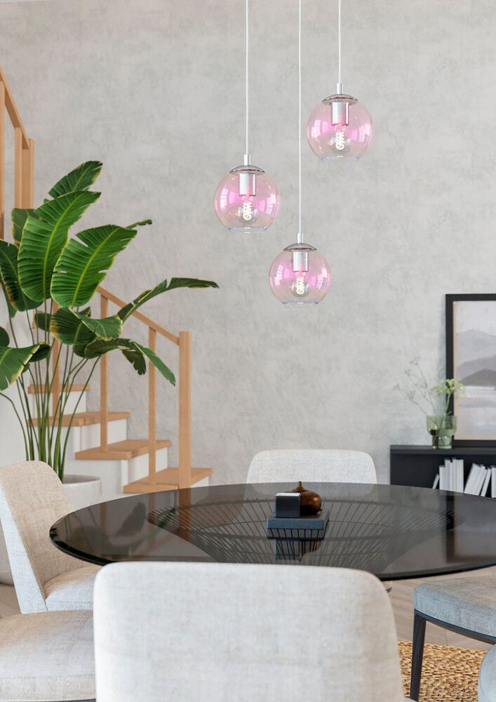 Riippuvalaisin Eglo Ariscani 2 kromi-irisoiva 3-os