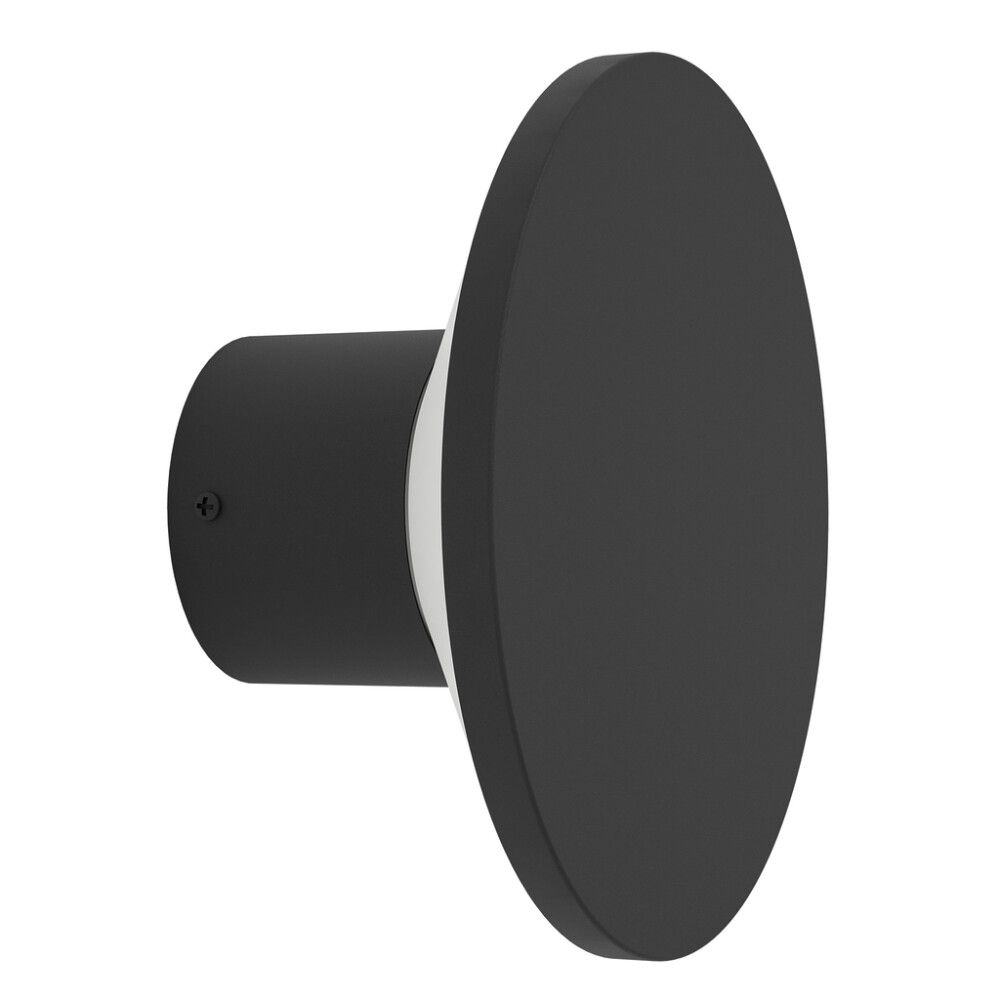 Ulkoseinävalaisin Eglo Rigosa musta Ø 18,5 cm