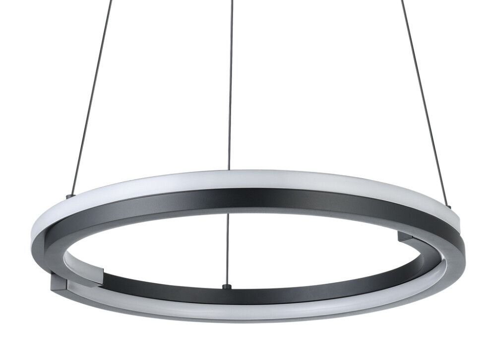 Riippuvalaisin Eglo Mezzomonte musta/messinki Ø 48 cm