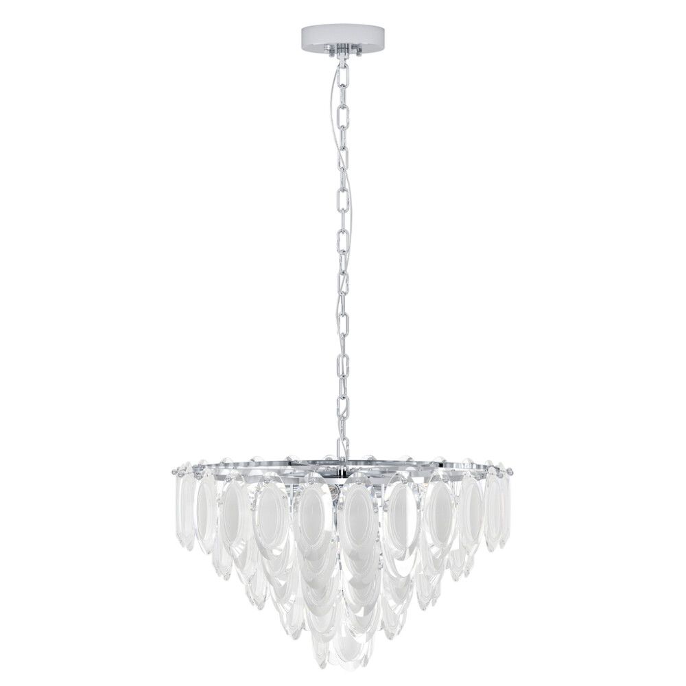 Riippuvalaisin Eglo Carvario kromi/lasi