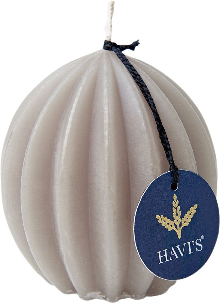 Vekkipallokynttilä Havi's 8,5 cm hiekka