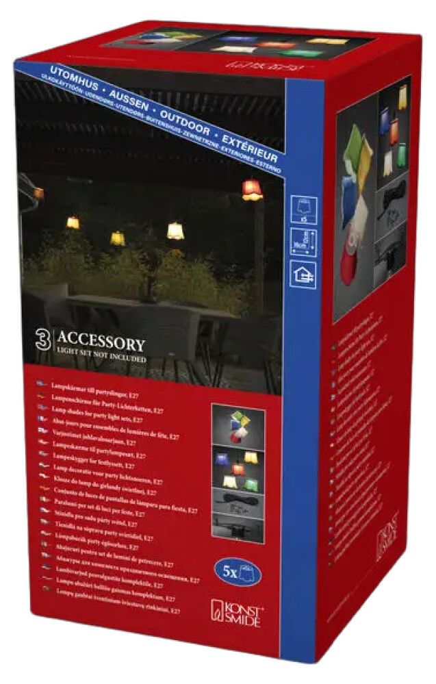 Varjostin Konstsmide Mummola 5 kpl/pkt