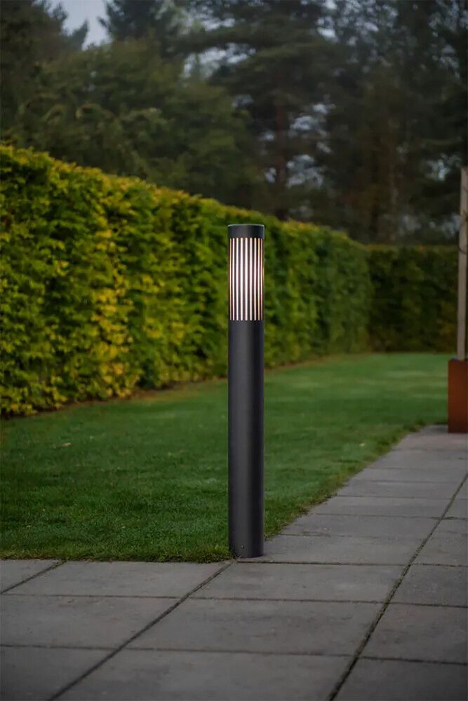 Ulkopylväsvalaisin Konstmide Pistoia Musta E27 IP54