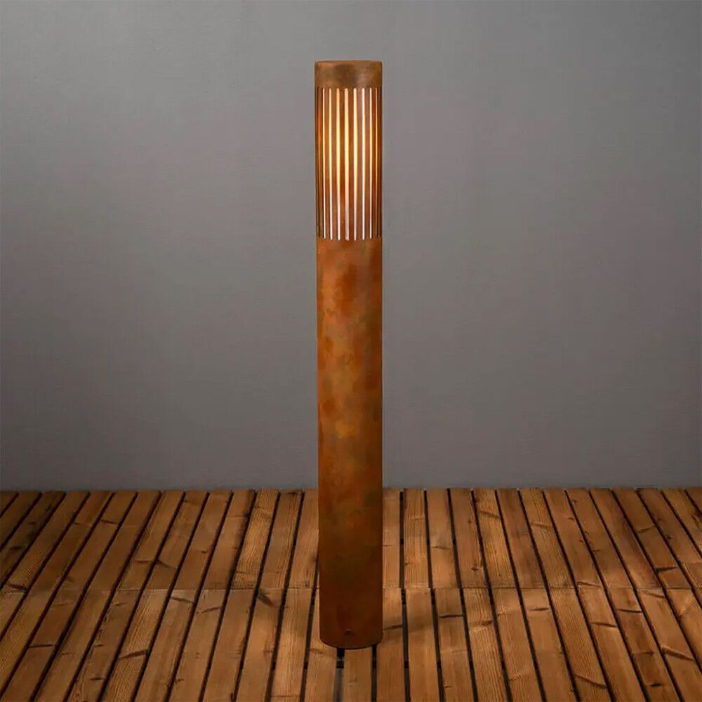 Ulkopylväsvalaisin Konstmide Pistoia Ruostemaalattu E27 IP54