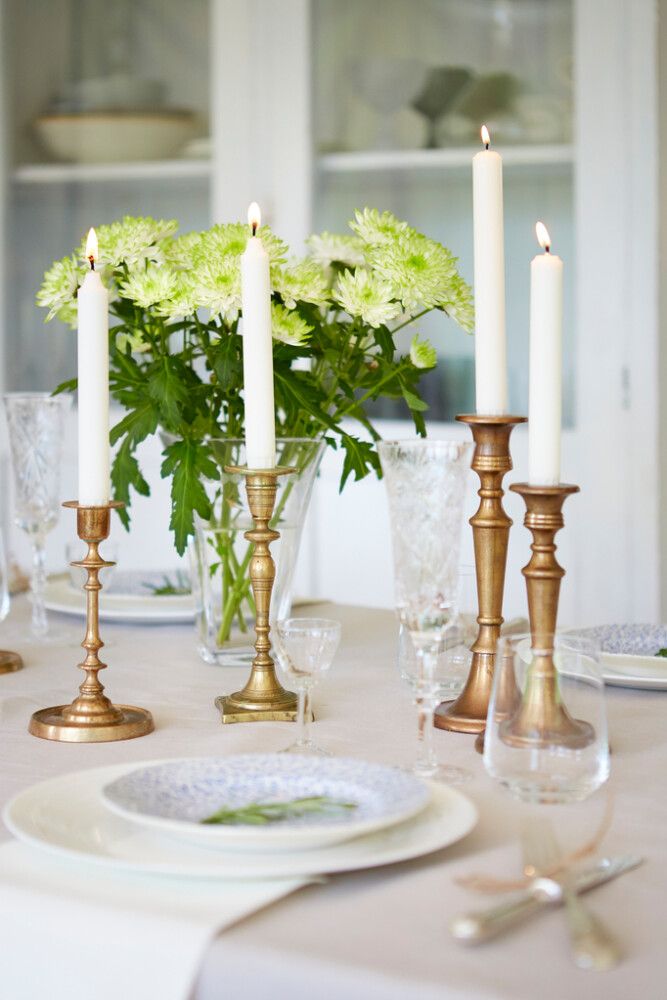 Kruunukynttilä Havi 20 cm 20 kpl valkoinen