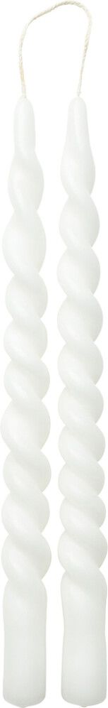 Kierrekynttilä Havi's 30 cm 2 kpl valkoinen