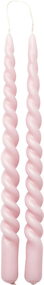 Kierrekynttilä Havi's 30 cm 2 kpl roosa