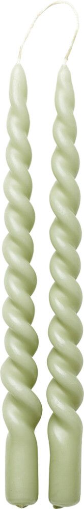 Kierrekynttilä Havi's 30 cm 2 kpl vihreä