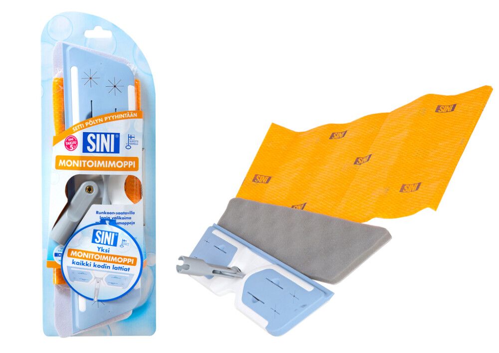 Monitoimimoppisetti Sini 3-osainen 40 cm