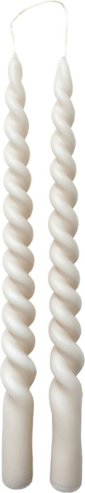 Kierrekynttilä Havi's 30 cm hiekka 2 kpl