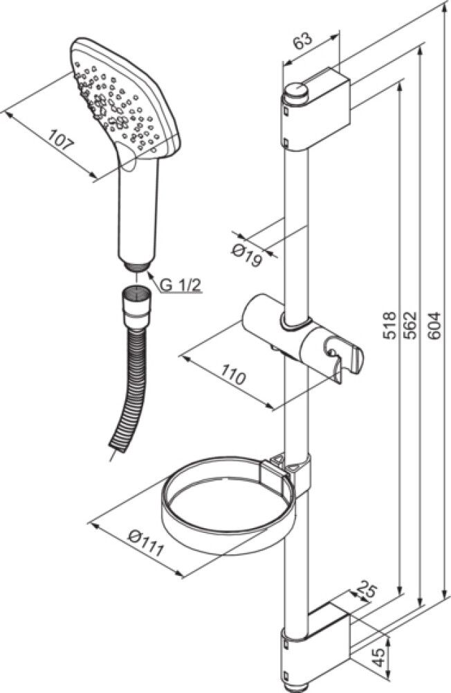 Suihkusetti Mora LionX