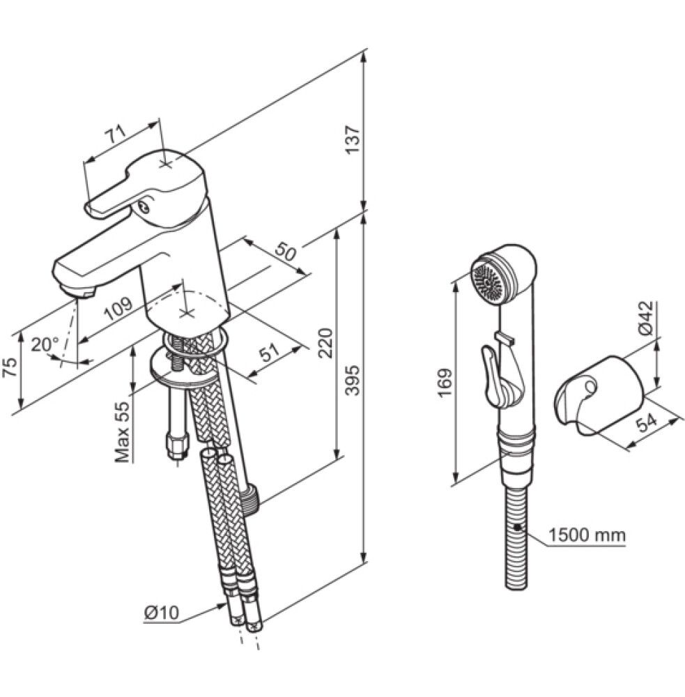 Pesuallashana Mora LionX bideellä kromi