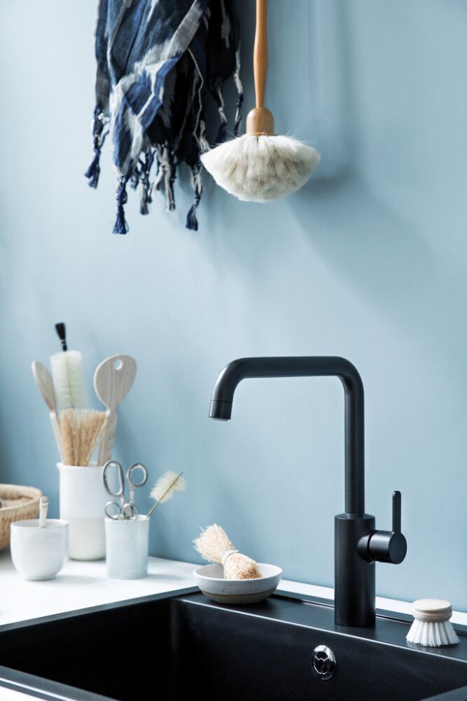 Keittiöhana Damixa Silhouet Mattamusta