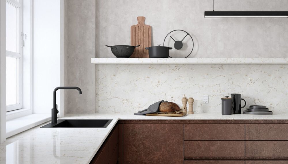 Keittiöhana Damixa Silhouet Mattamusta