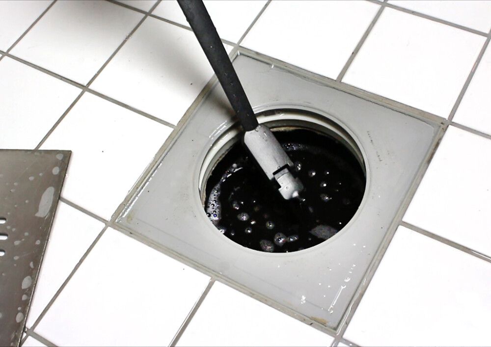 Lattiakaivoharja Sini Harmaa 37 cm