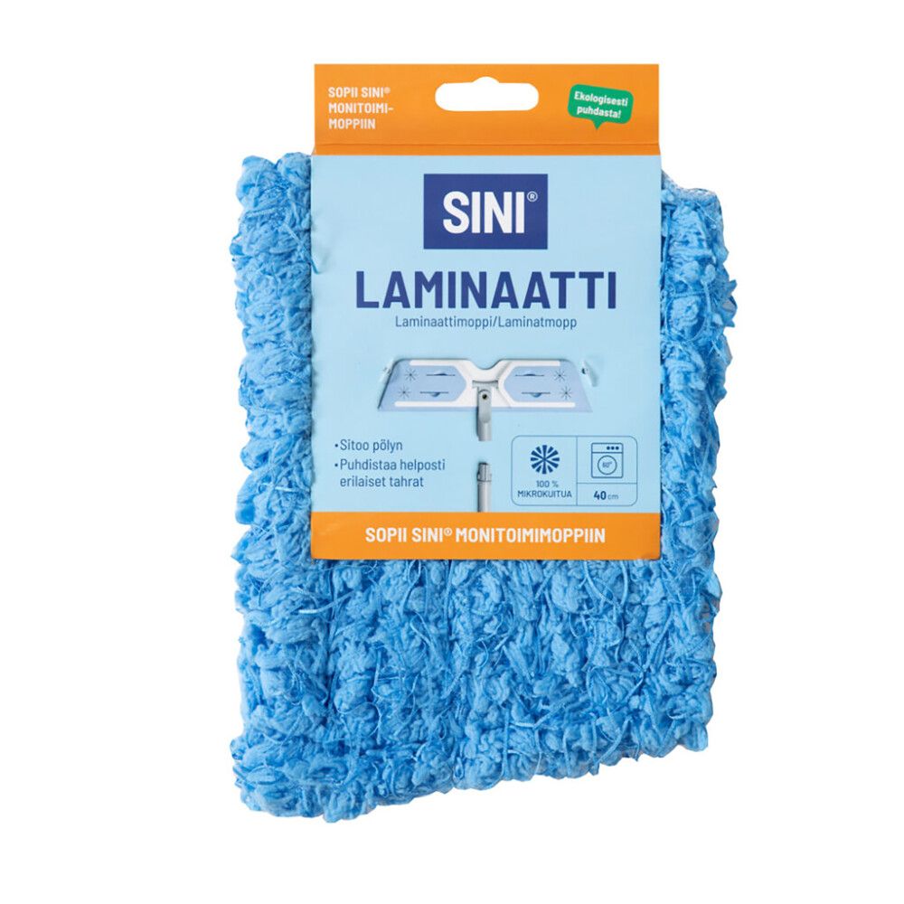 Laminaattimoppi Sini Sininen 40 cm