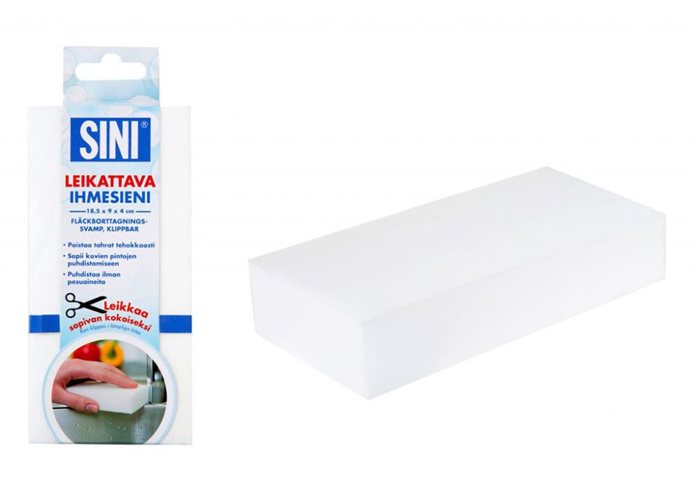 Leikattava ihmesieni Sini Valkoinen 18 x 9 x 4 cm