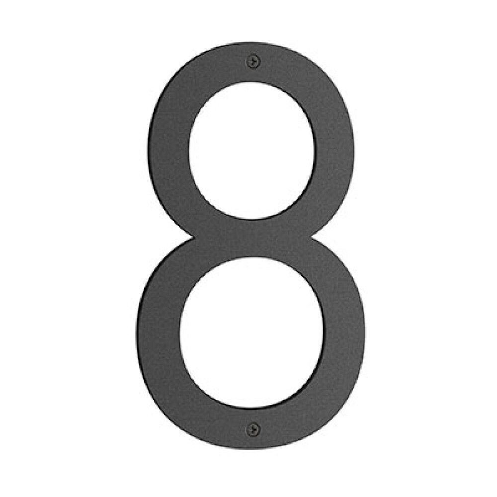 NORDIC Talonumero Beslagsboden numero 8 Musta