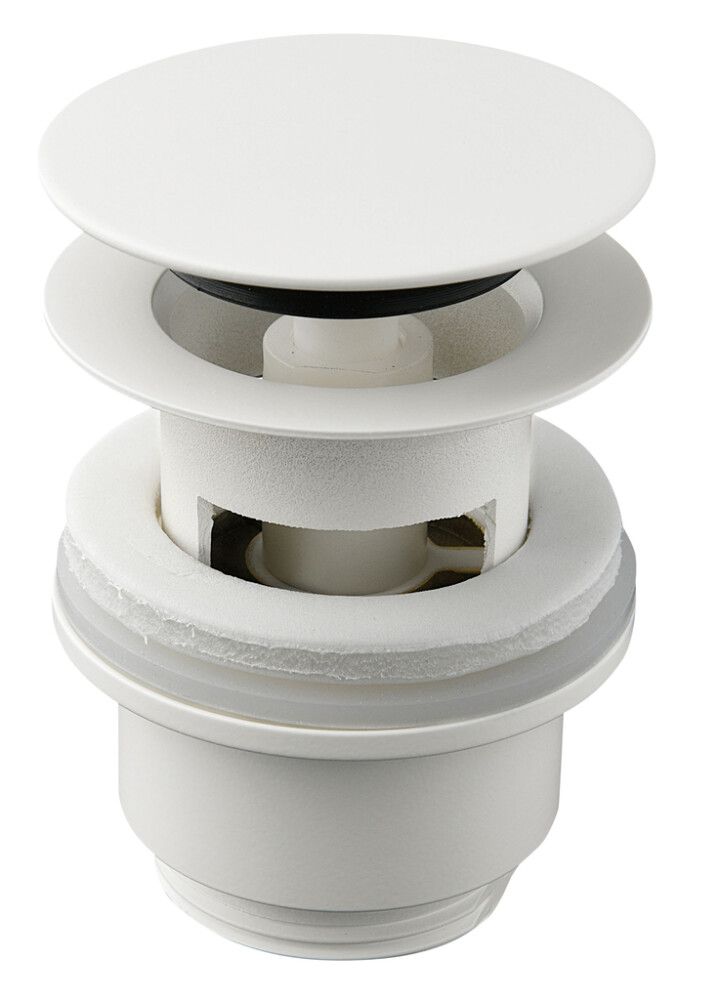 Pohjaventtiili Damixa mattavalkoinen