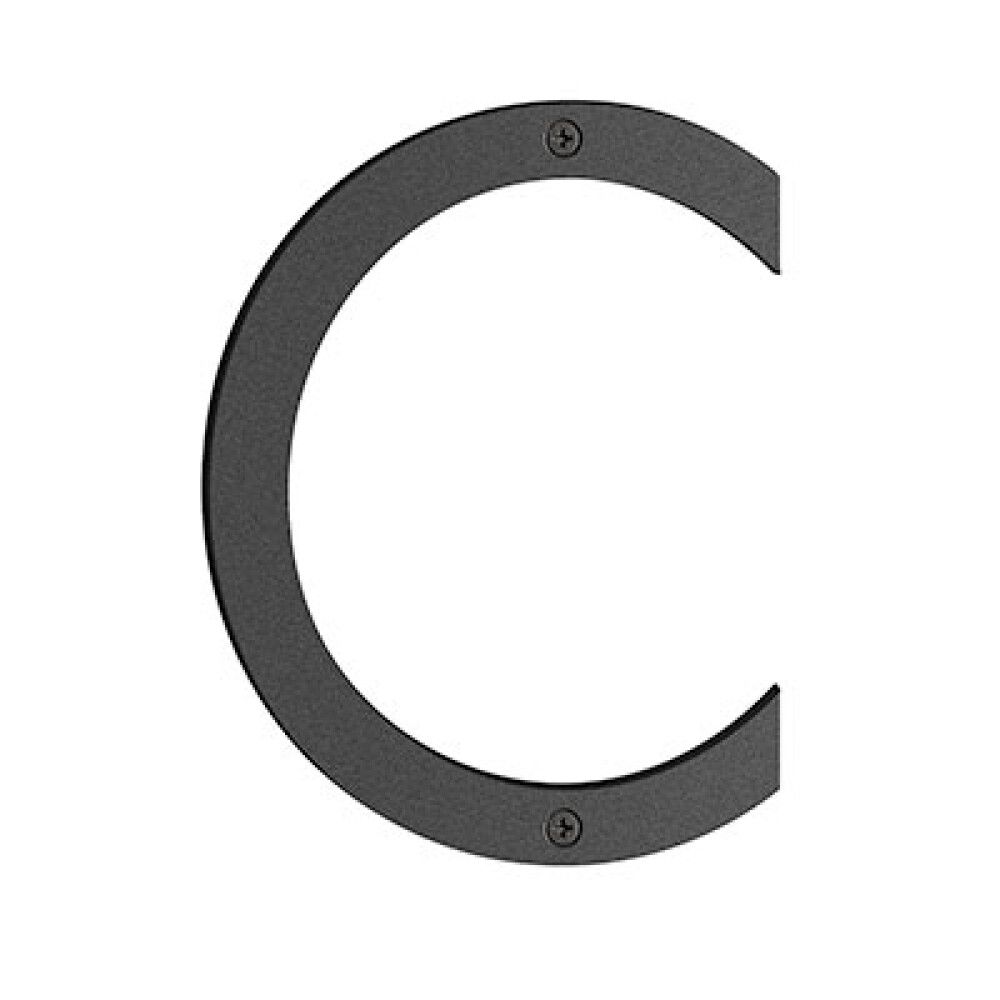 Talokirjain Beslagsboden kirjain C Musta