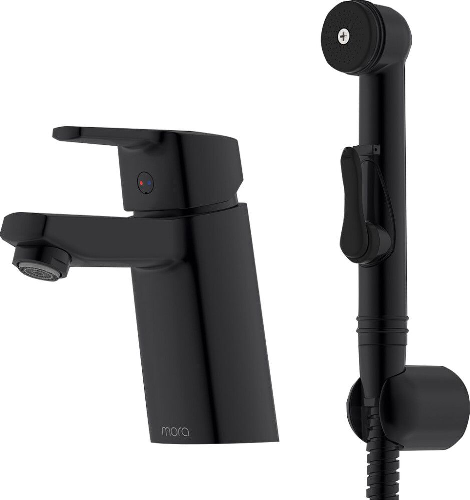 Pesuallashana Mora LionX bideellä mattamusta