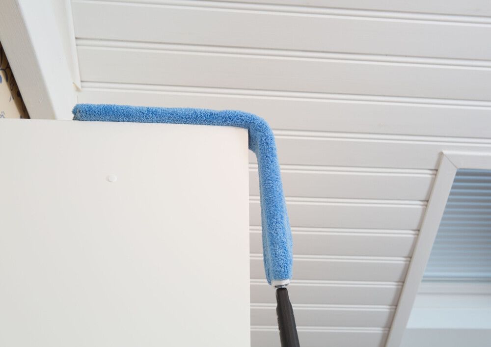 Pölymiekka Sini Roosa Nauha