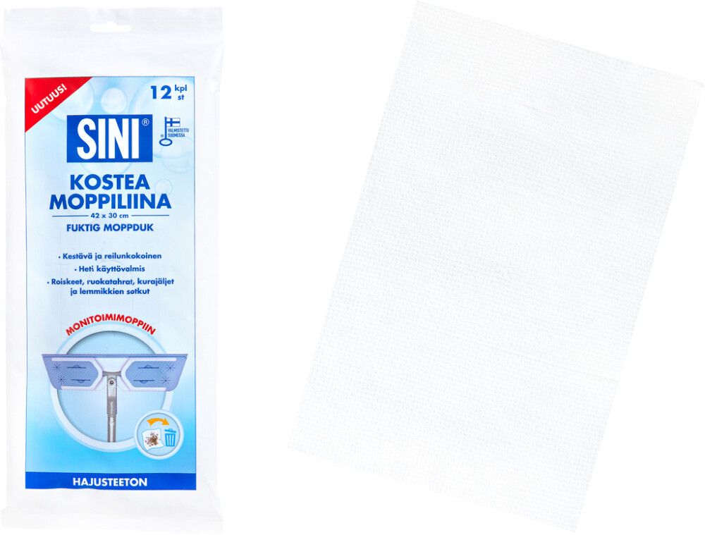 Kostea Moppiliina Sini 12 kpl