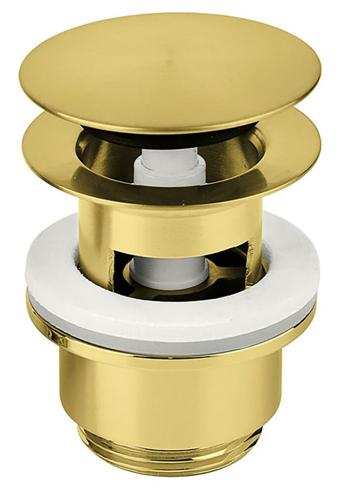 Pohjaventtiili Damixa harjattu messinki