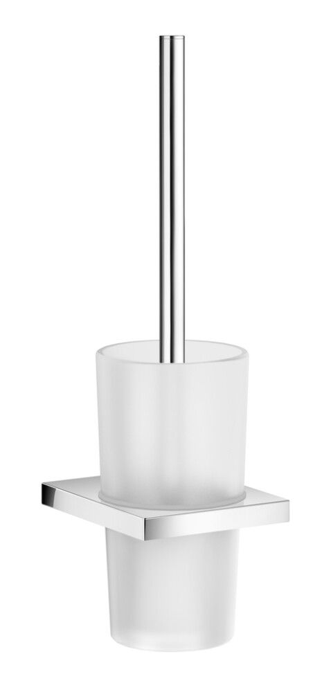 WC-harjateline Smedbo AK3334 kiiltävä kromi/huurrelasi