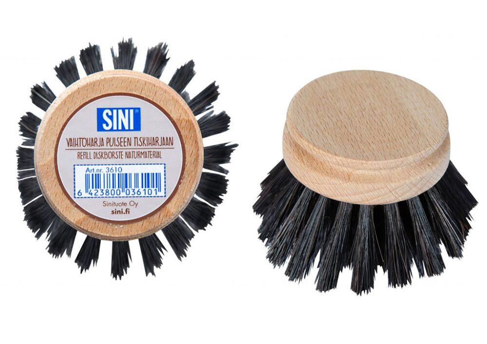 Vaihtoharja Sini Puuvartiseen tiskiharjaan