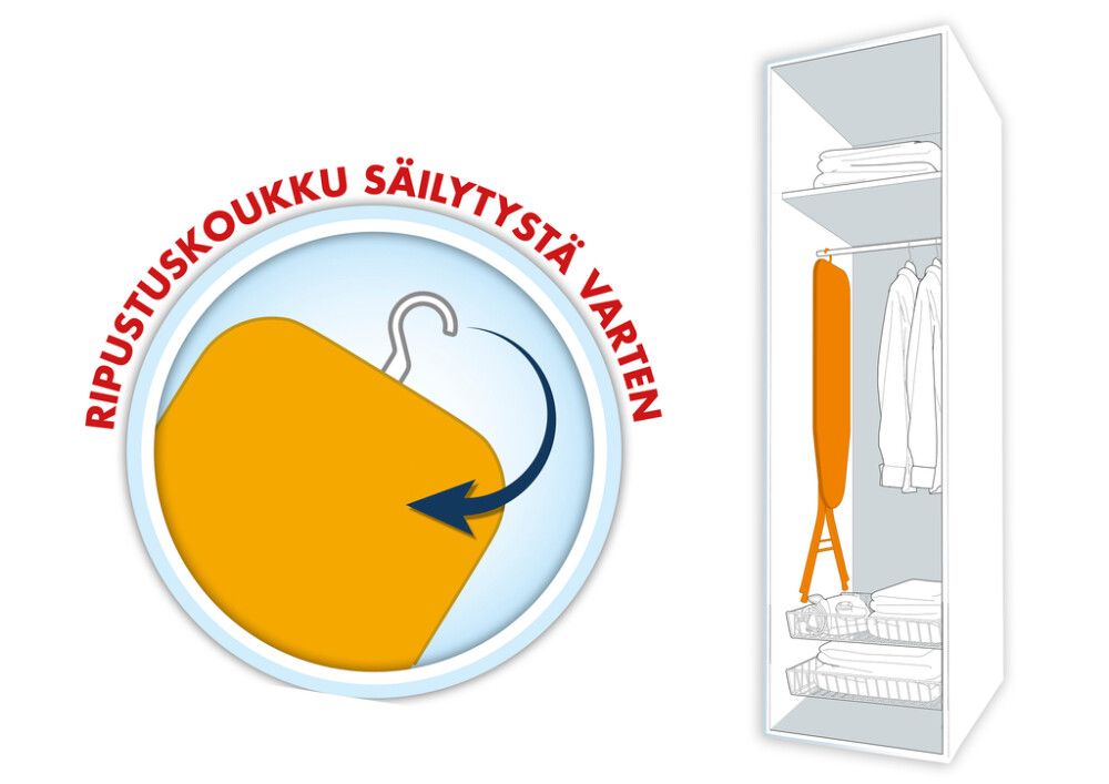 Höyrysilityslauta Sini Tempo 85 x 30 cm