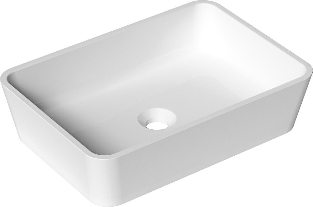 Malja-allas FM Mattsson Lava V valkoinen 50 x 35 cm