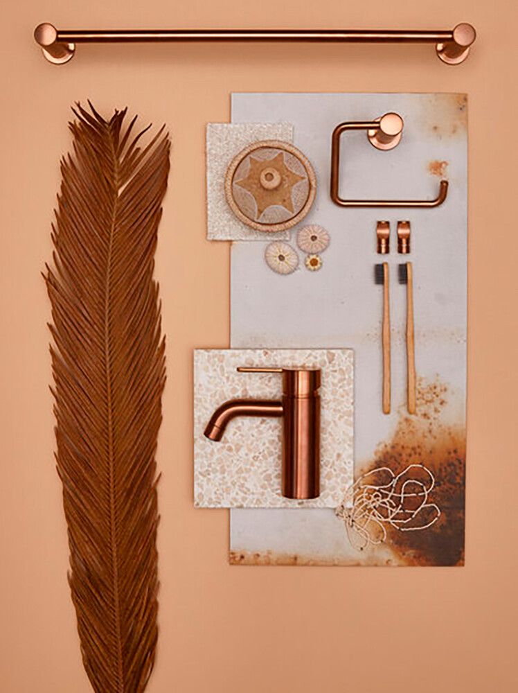 Pyyhetanko Damixa Collection harjattu kupari 50 cm